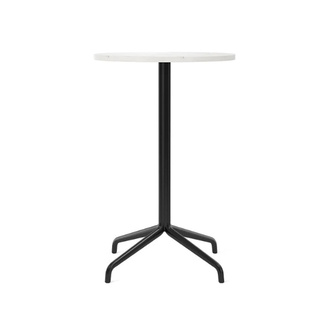 Harbour Column Table, Round Table Top, Counter Height - ökenhem