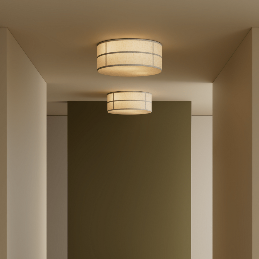 Hashira Ceiling Lamp, Raw - ökenhem