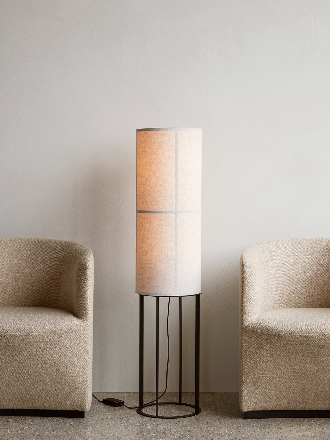 Hashira High Floor Lamp, Raw - ökenhem