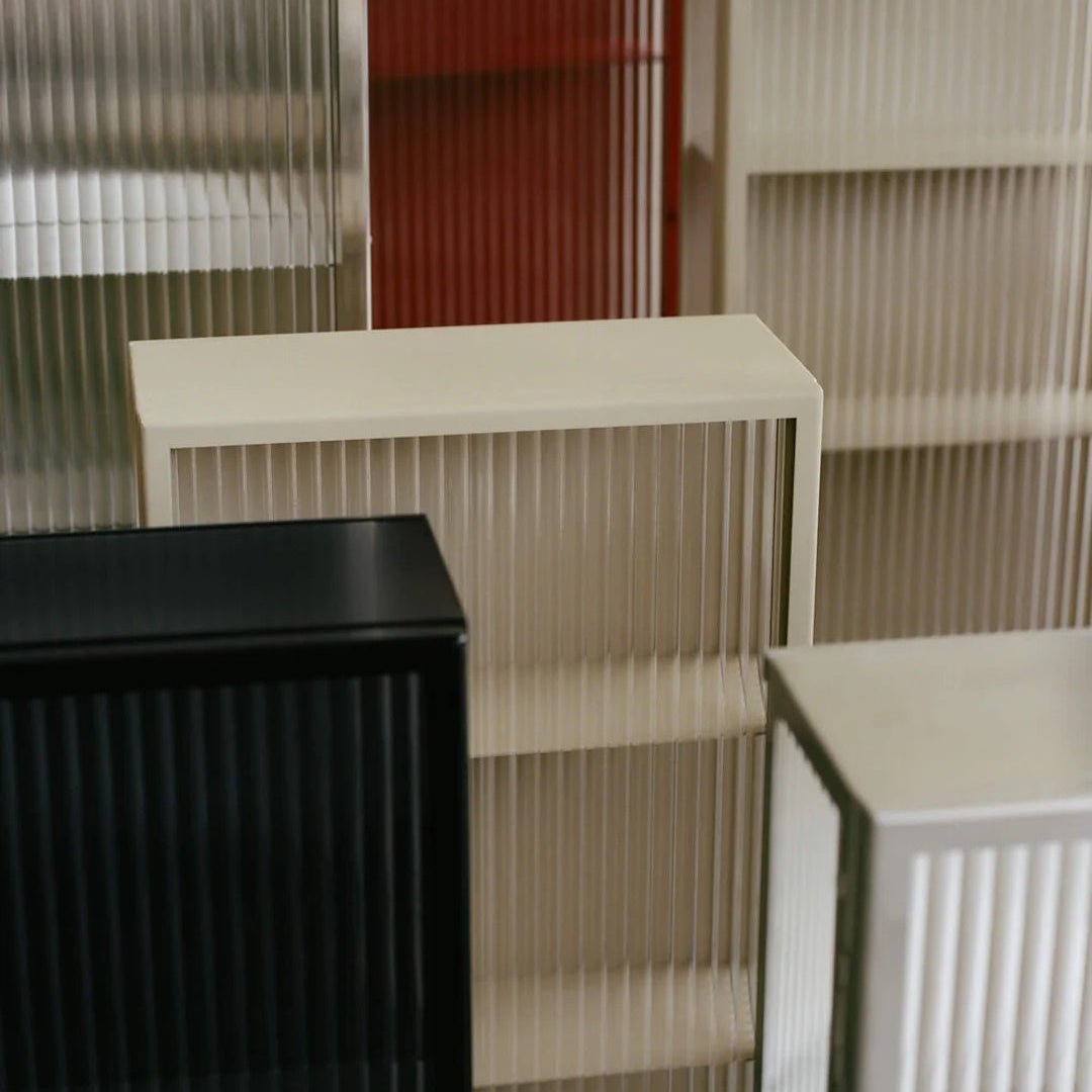 Haze Wall Cabinet - Reeded Glass - ökenhem