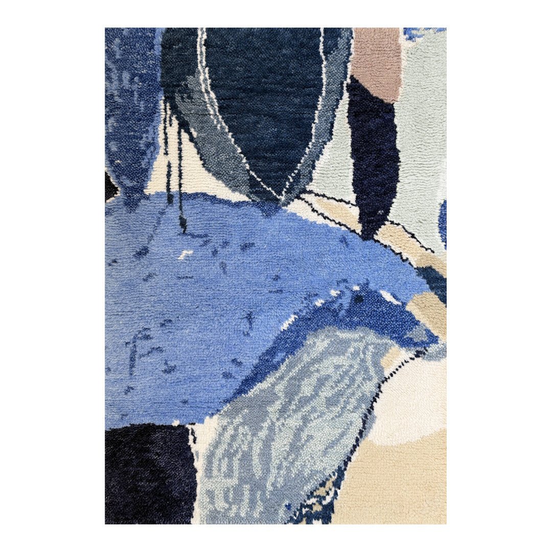 Heather Chontos Wool Rug - Blue Lake - ökenhem