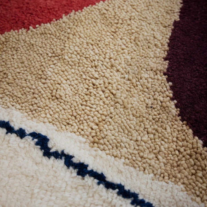 Heather Chontos Wool Rug - Collage - ökenhem