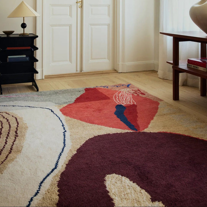 Heather Chontos Wool Rug - Collage - ökenhem