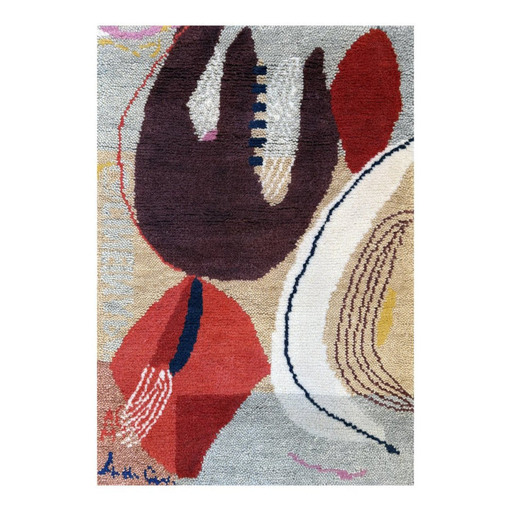 Heather Chontos Wool Rug - Collage - ökenhem