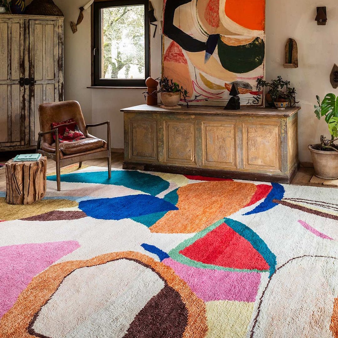 Heather Chontos Wool Rug - Kaleidoscope - ökenhem