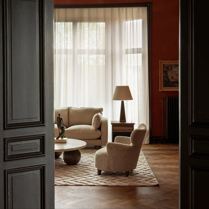 Herringbone White - ökenhem