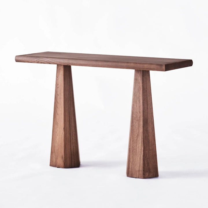 Hexagon Console Table Stained Ash - ökenhem