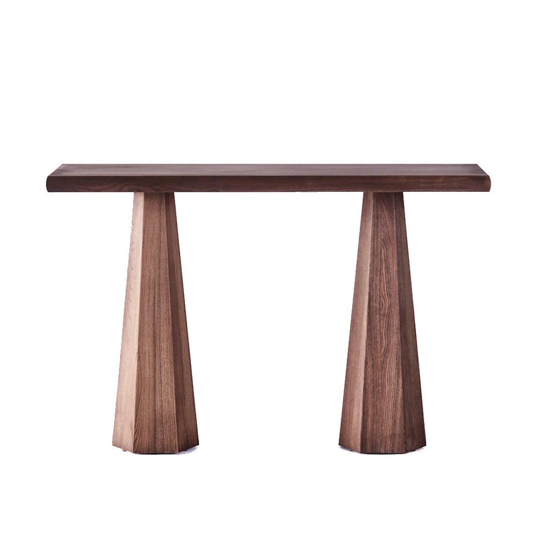 Hexagon Console Table Stained Ash - ökenhem