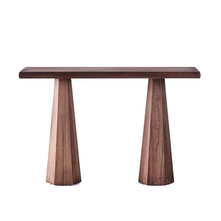 Hexagon Console Table Stained Ash - ökenhem