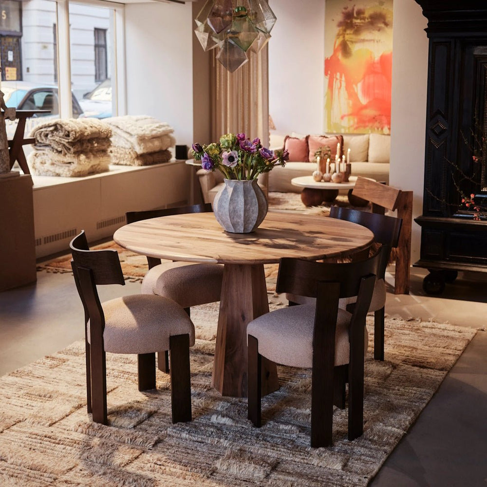 Hexagon Dining Table Oak - ökenhem