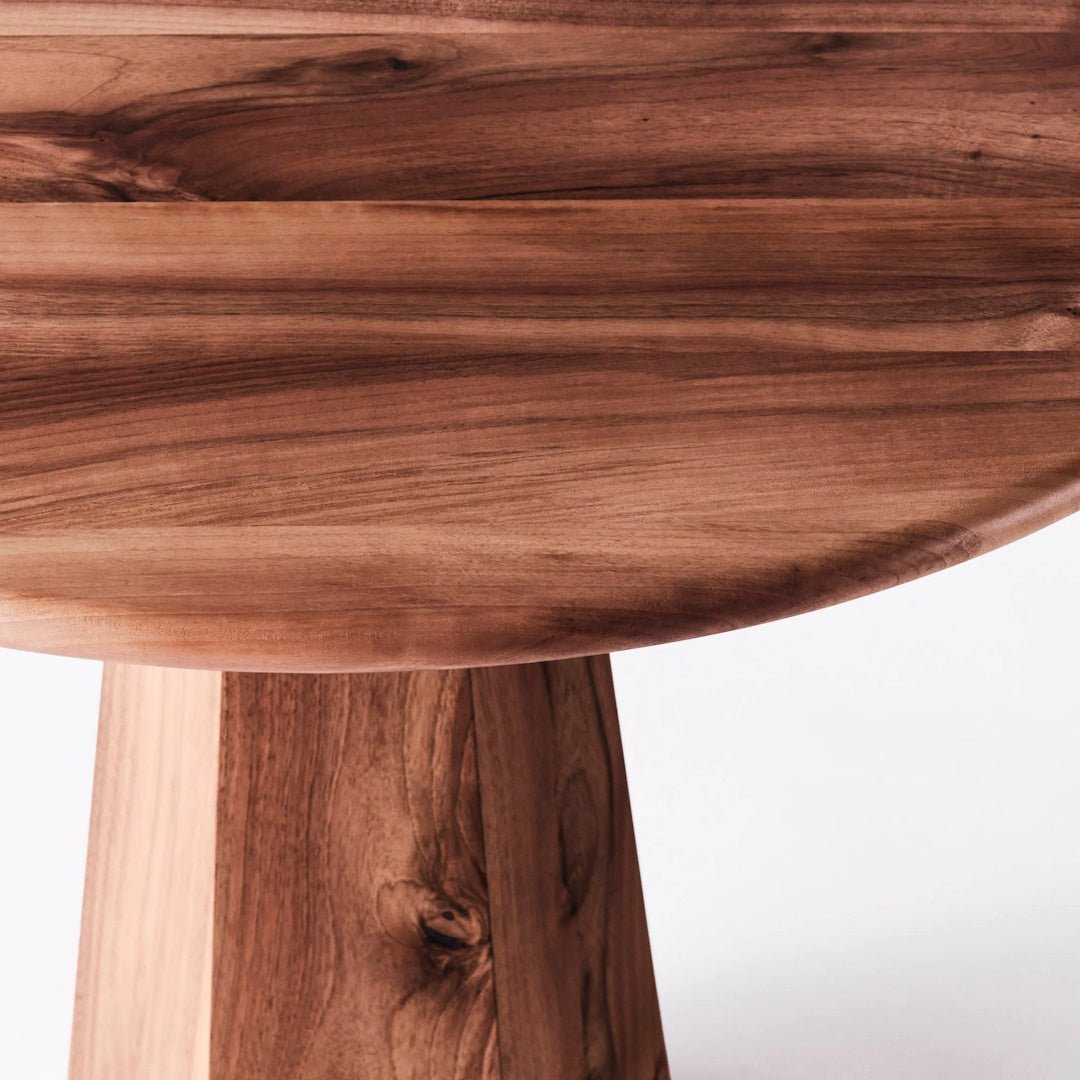 Hexagon Dining Table Walnut - ökenhem
