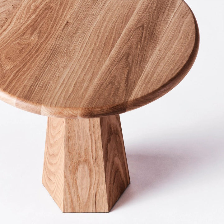Hexagon Side Table Oak - ökenhem