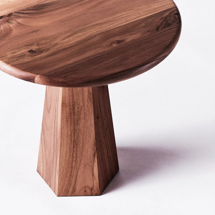 Hexagon Side Table Walnut - ökenhem