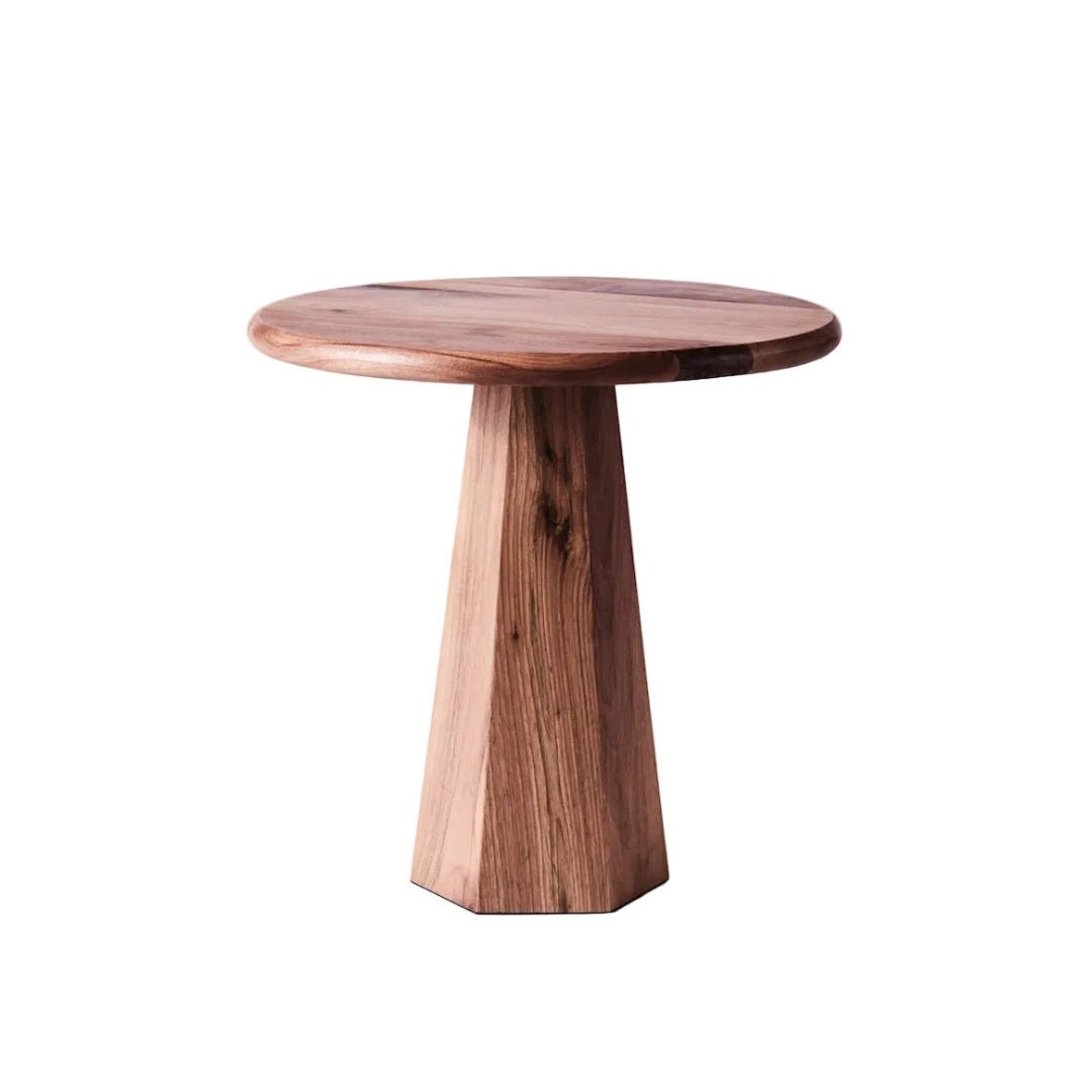 Hexagon Side Table Walnut - ökenhem
