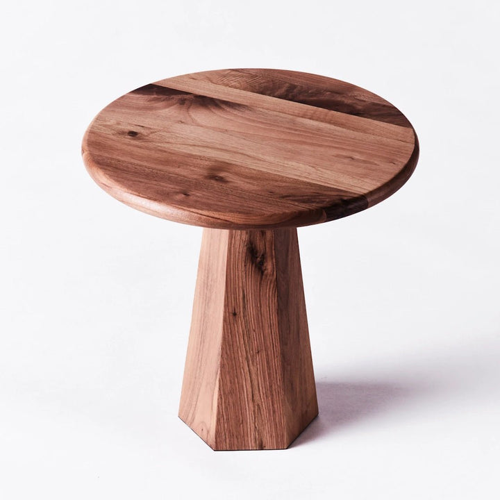 Hexagon Side Table Walnut - ökenhem