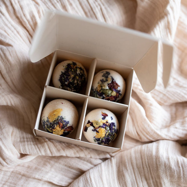 Humdakin Bath Creamer Box, 4 Pack - Blackcurrant - ökenhem