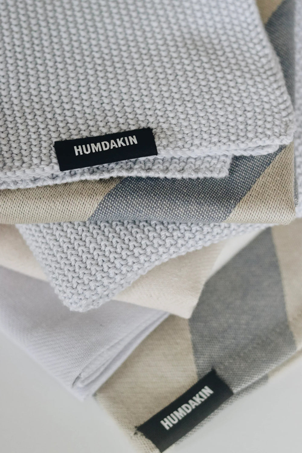 Humdakin Knitted Dishcloth - Blue Glass - ökenhem