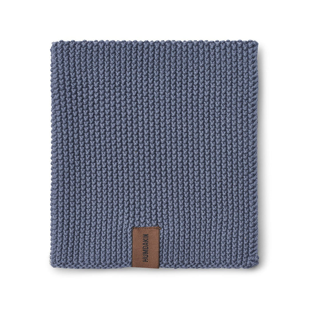 Humdakin Knitted Dishcloth - Blue Stone - ökenhem