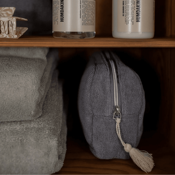 Humdakin Terry Toiletry Bag - Stone - ökenhem