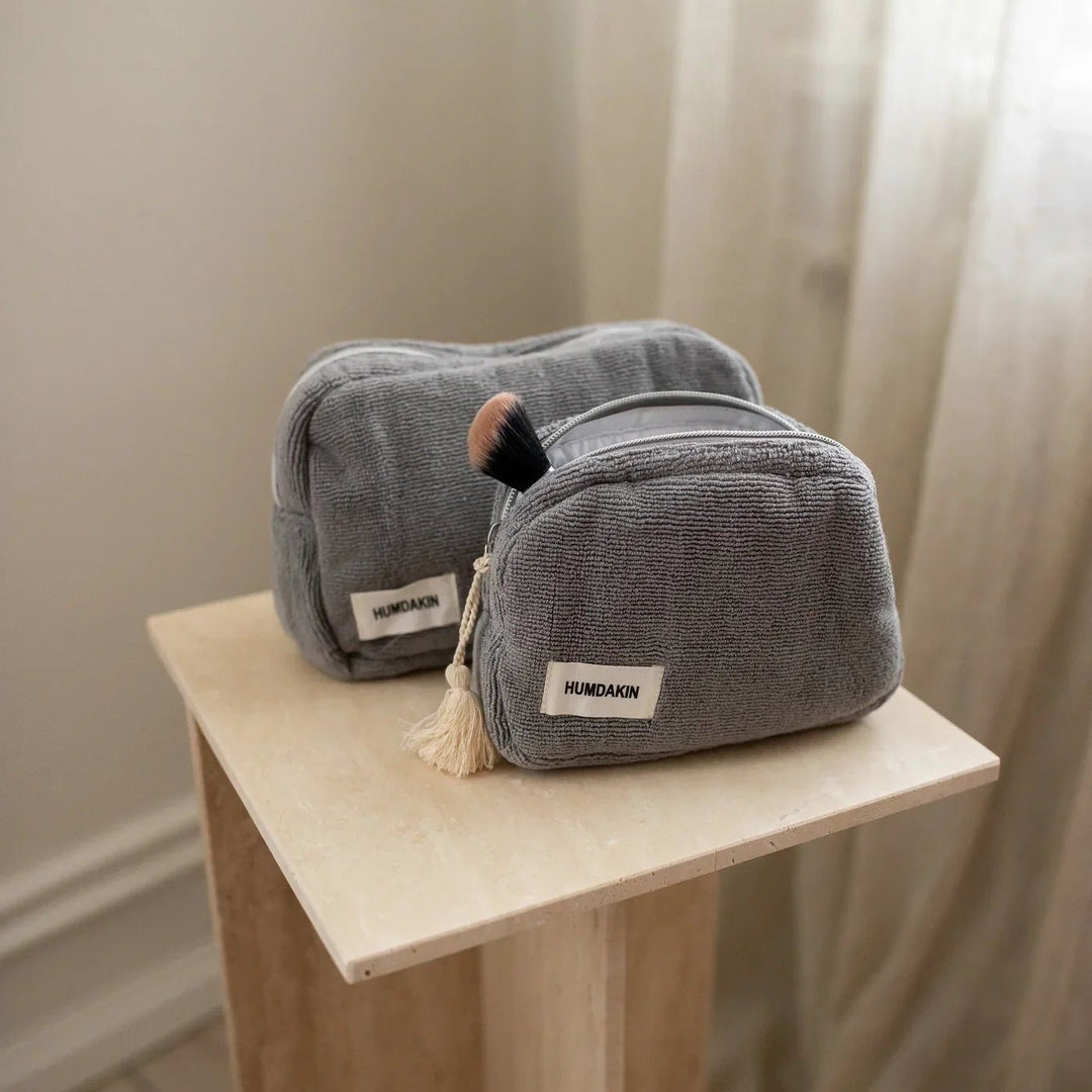 Humdakin Terry Toiletry Bag - Stone - ökenhem