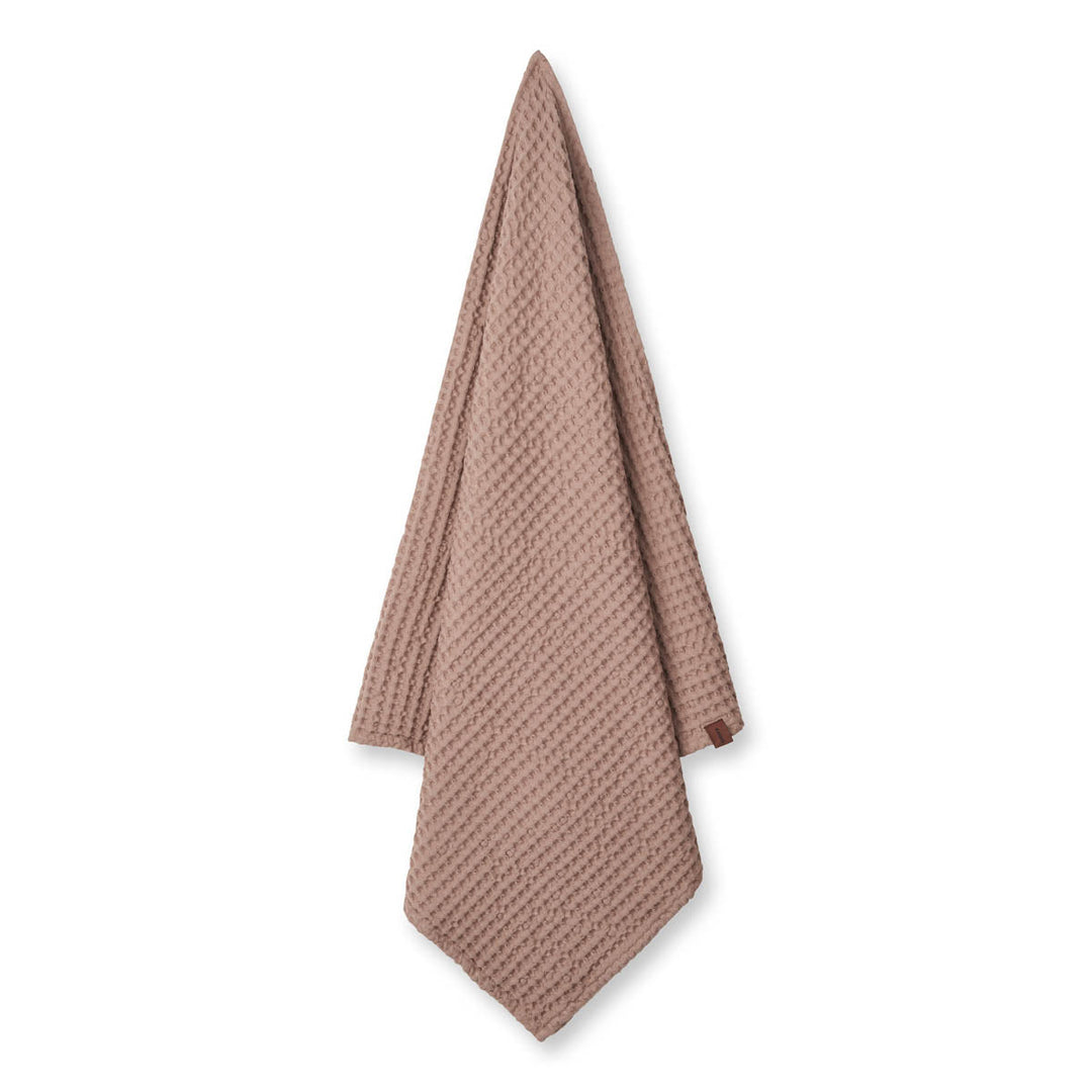 Humdakin Waffle Bath Towel - Latte - ökenhem