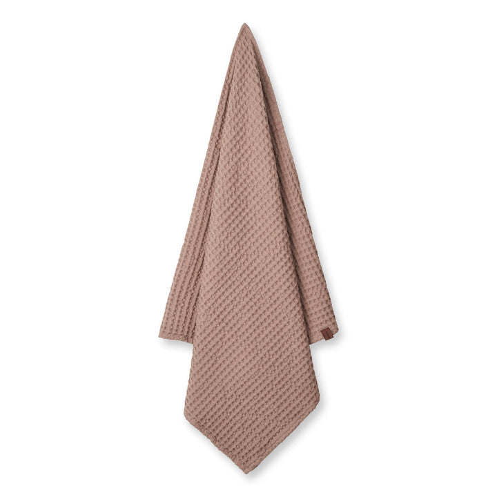 Humdakin Waffle Bath Towel - Latte - ökenhem