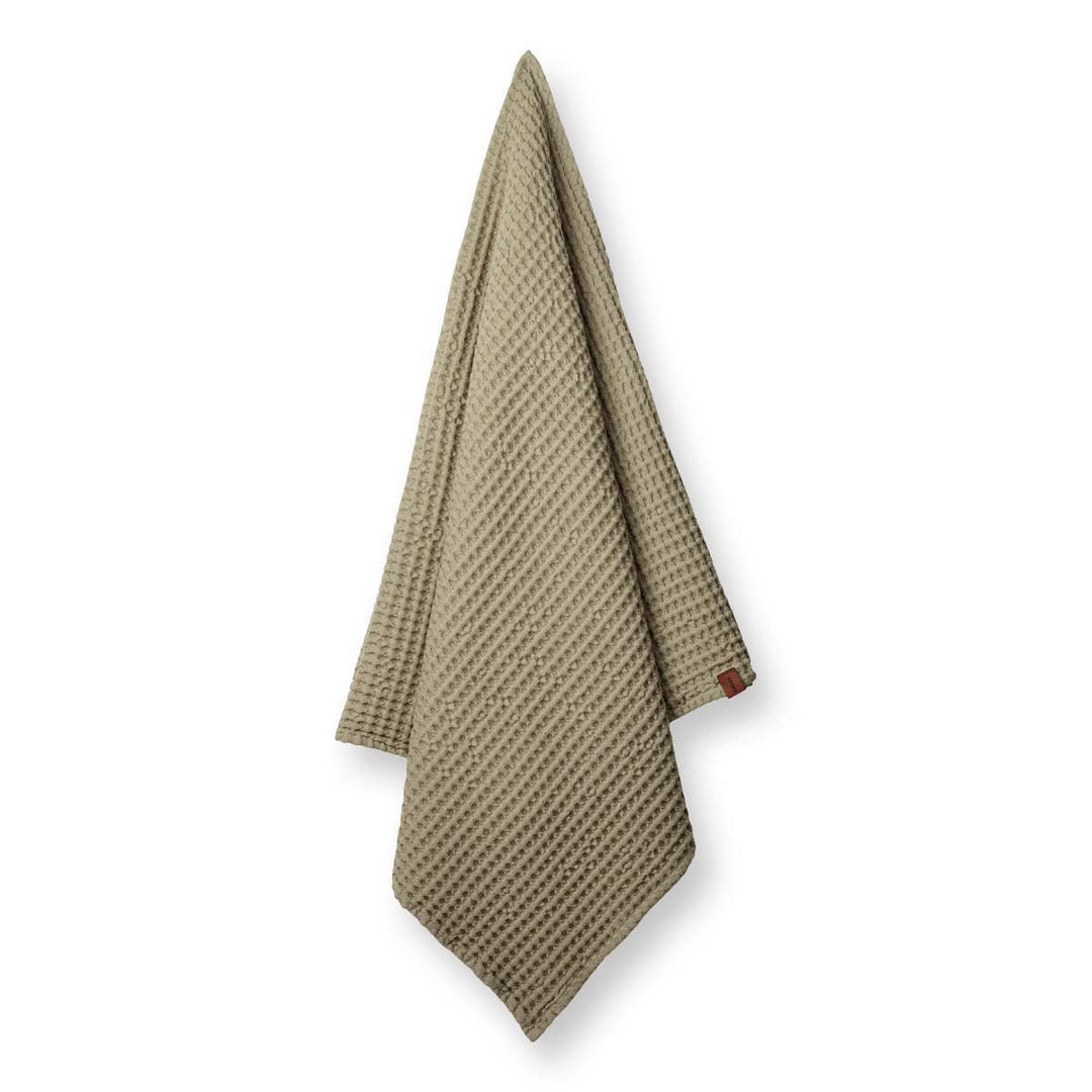 Humdakin Waffle Bath Towel - Oak - ökenhem