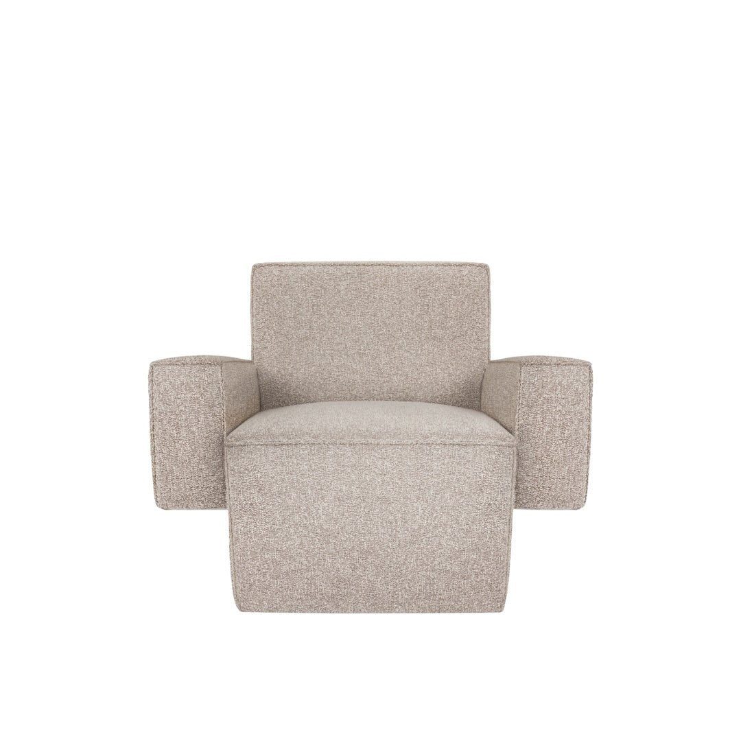 Hunk Lounge Chair With Armrests - ökenhem