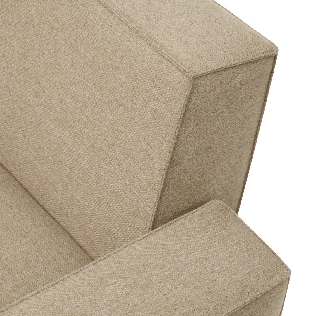 Hunk Lounge Chair With Armrests - ökenhem