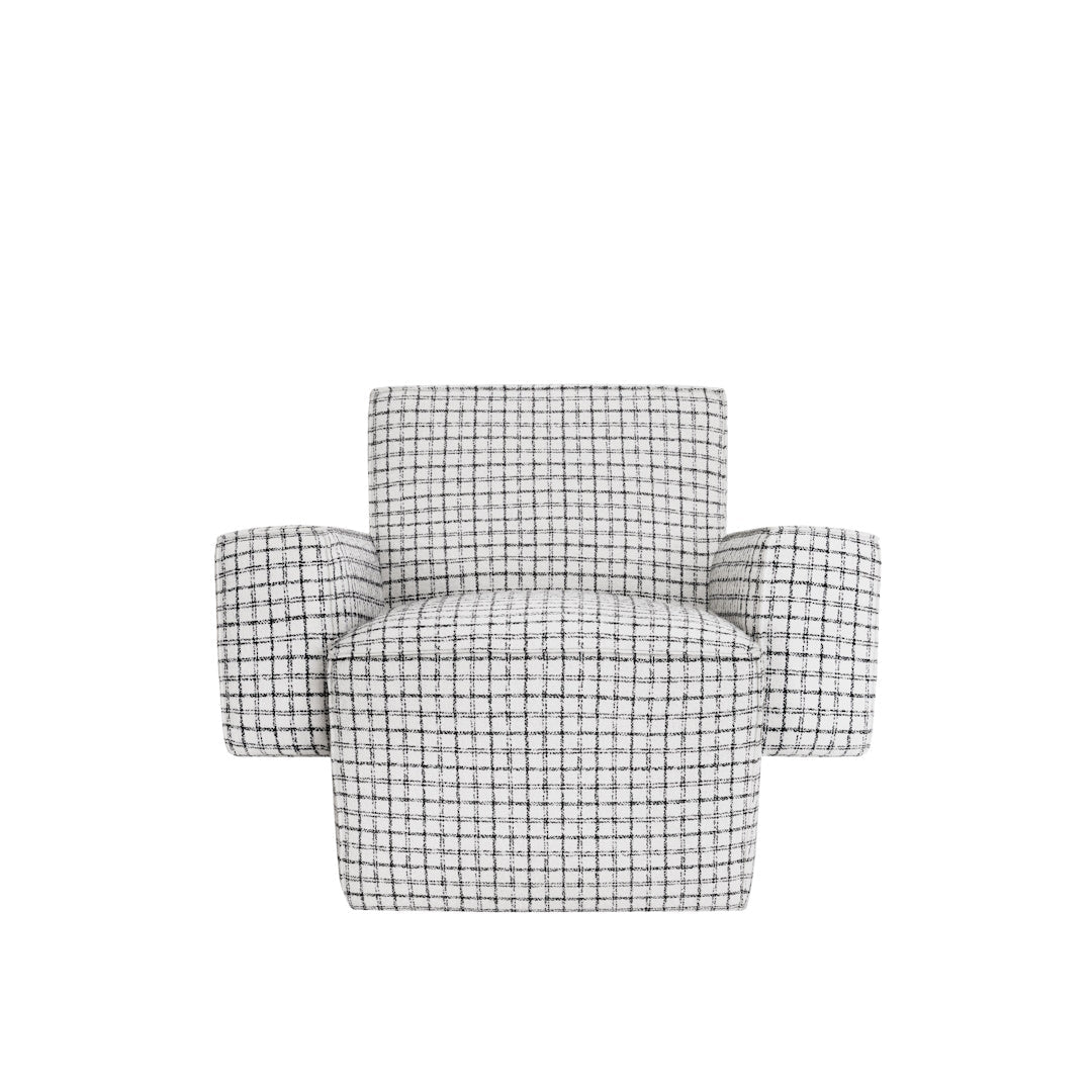 Hunk Lounge Chair With Armrests - ökenhem