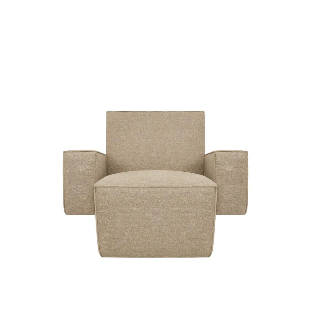 Hunk Lounge Chair With Armrests - ökenhem