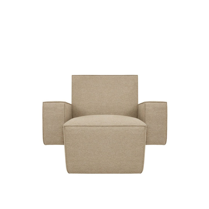 Hunk Lounge Chair With Armrests - ökenhem