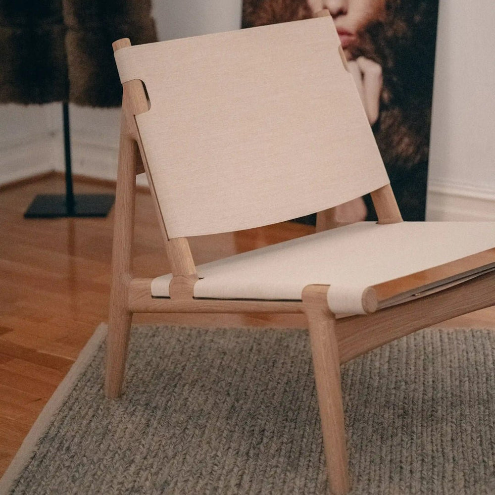 Hunter Lounge Chair - Canvas - ökenhem