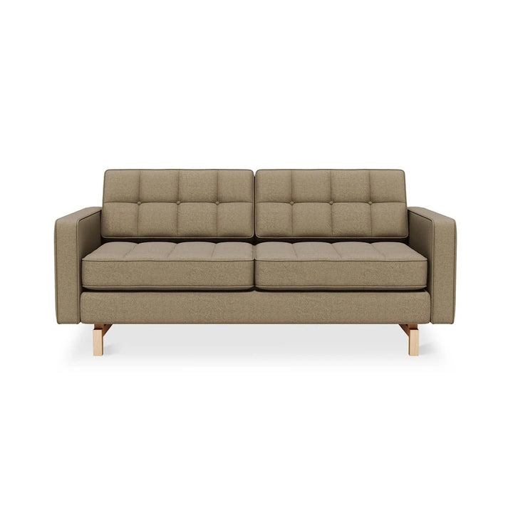 Jane 2 Loft Sofa in Merino Mocha, Natural Ash