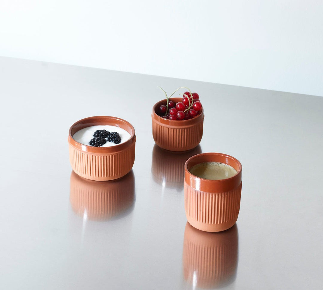 Junto Bowl Ø8 cm Terracotta - ökenhem