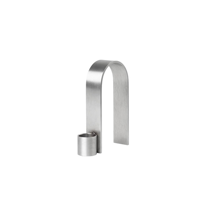 Kristina Dam Studio Arch Candleholder Vol. 1, Stainless Steel - ökenhem