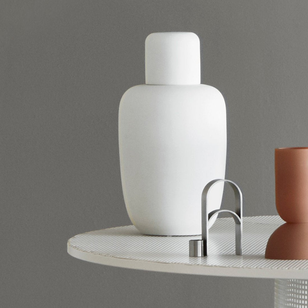 Kristina Dam Studio Arch Candleholder Vol. 3, Stainless Steel - ökenhem