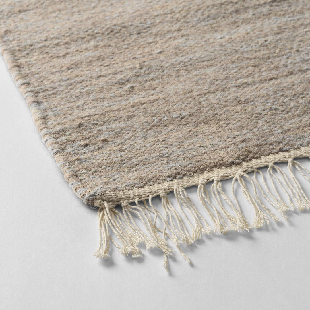 Kristina Dam Studio Contemporary Kelim Rug, 118 x 78", Beige - ökenhem
