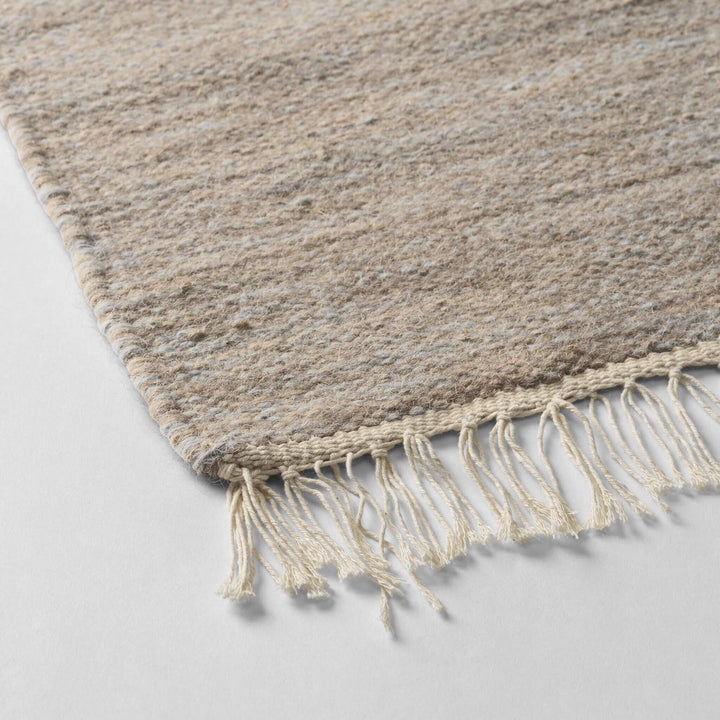 Kristina Dam Studio Contemporary Kelim Rug, 118 x 78", Beige - ökenhem