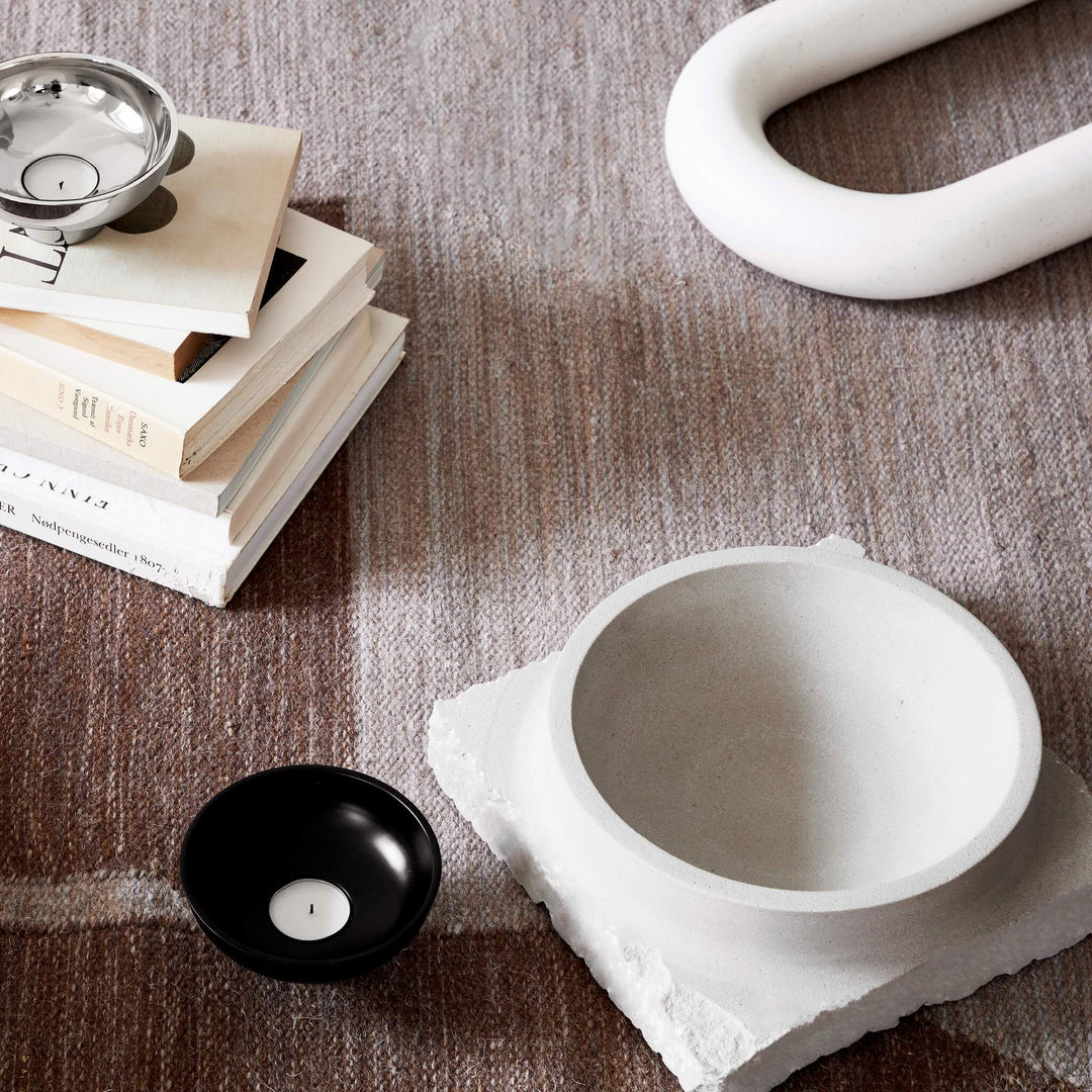 Kristina Dam Studio Contemporary Kelim Rug, 118 x 78", Brown - ökenhem