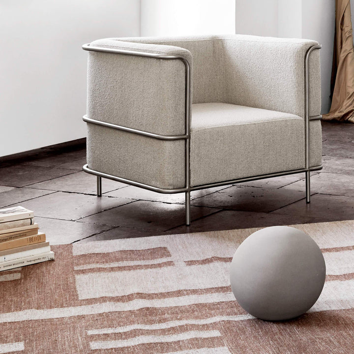 Kristina Dam Studio Contemporary Kelim Rug, 118 x 78", Brown - ökenhem