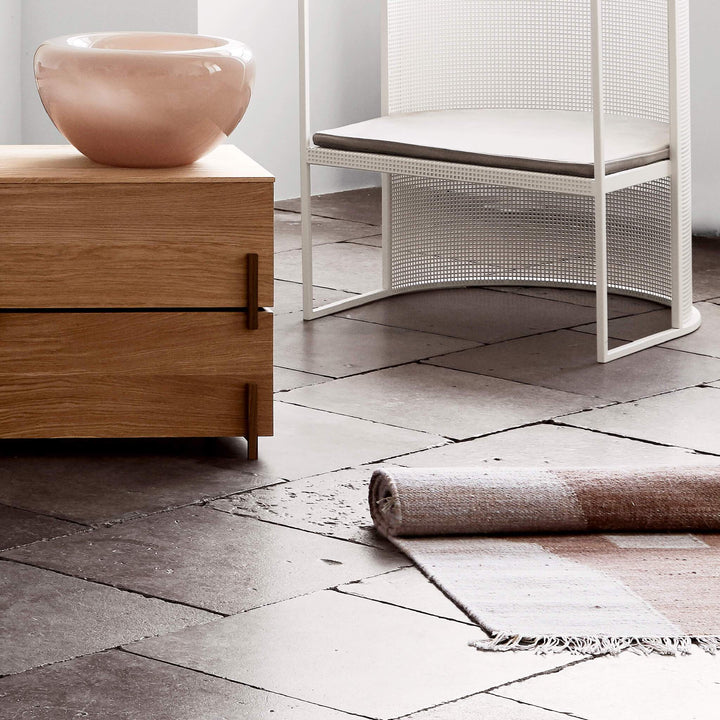 Kristina Dam Studio Contemporary Kelim Rug, 78x 55", Brown - ökenhem