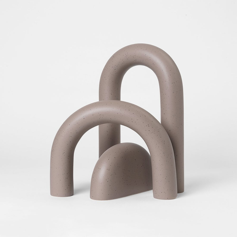Kristina Dam Studio Cupola Sculpture, Tobacco Brown - ökenhem