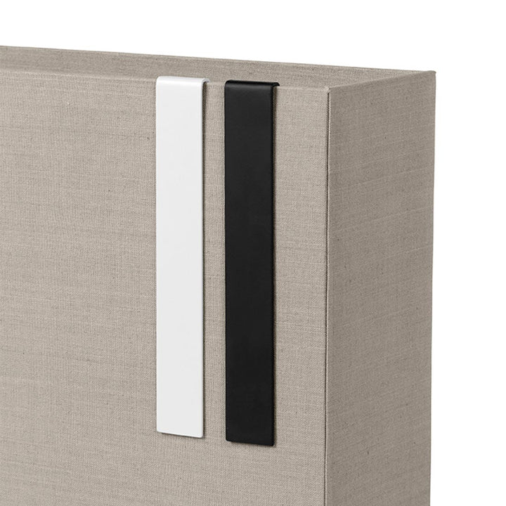 Kristina Dam Studio Curved Box Clip, Beige, 2 Pcs - ökenhem