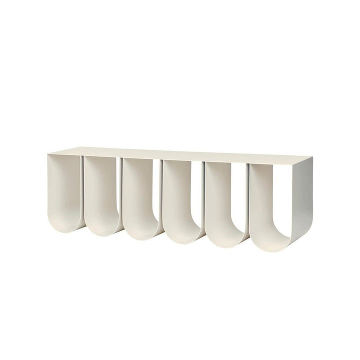 Kristina Dam Studio Curved Wall Shelf, Beige - ökenhem