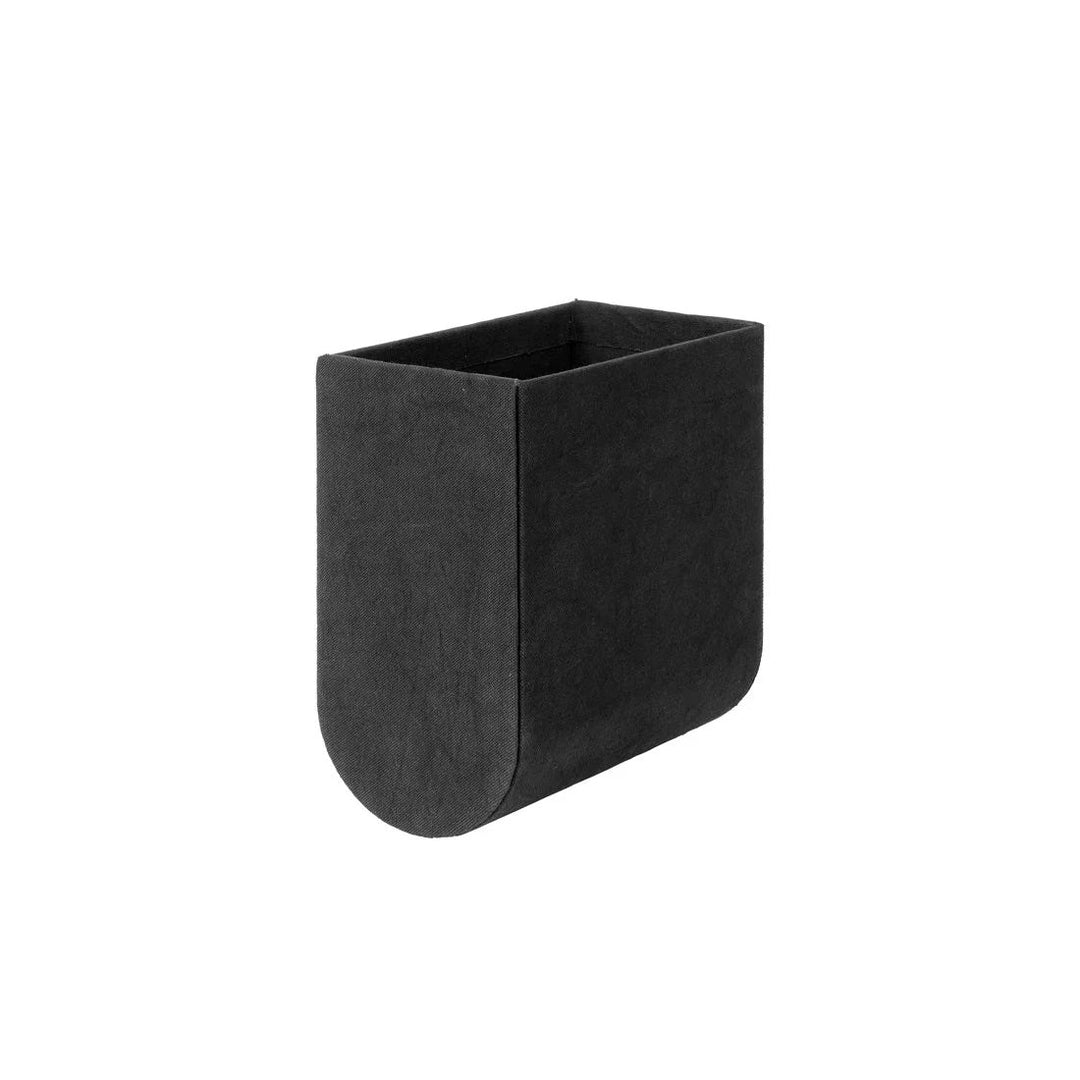 Kristina Dam Studio Curved Wall Shelf Box, Black, XXS - ökenhem