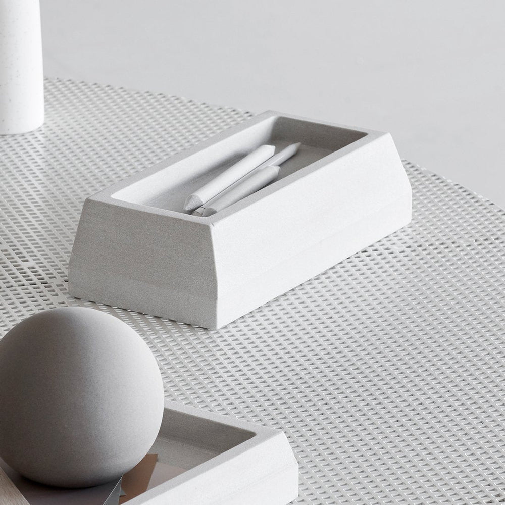Kristina Dam Studio Sandstone Desk Organizer, Medium - ökenhem