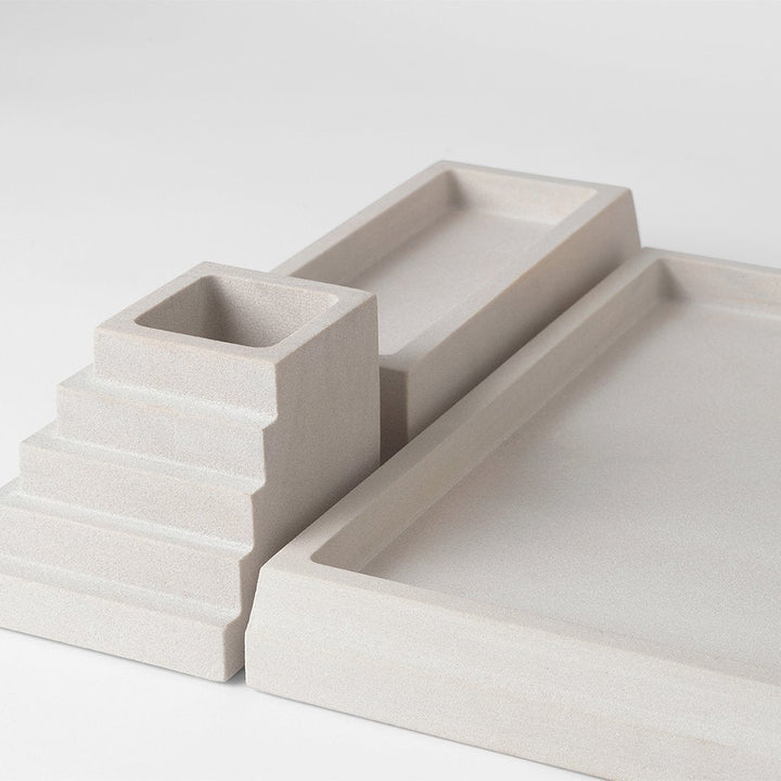 Kristina Dam Studio Sandstone Desk Organizer, Medium - ökenhem