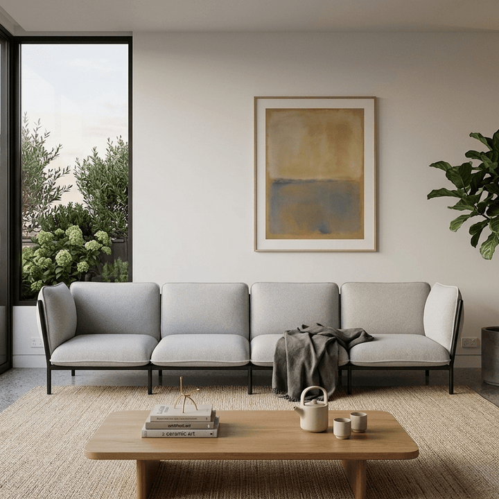 Kumo 4 - seater Sofa with Armrests - ökenhem