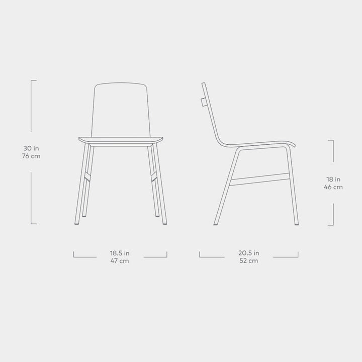 Lecture Dining Chair Upholstered - ökenhem